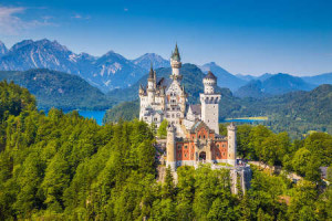 visiting munich Schloss Neuschwanstein a