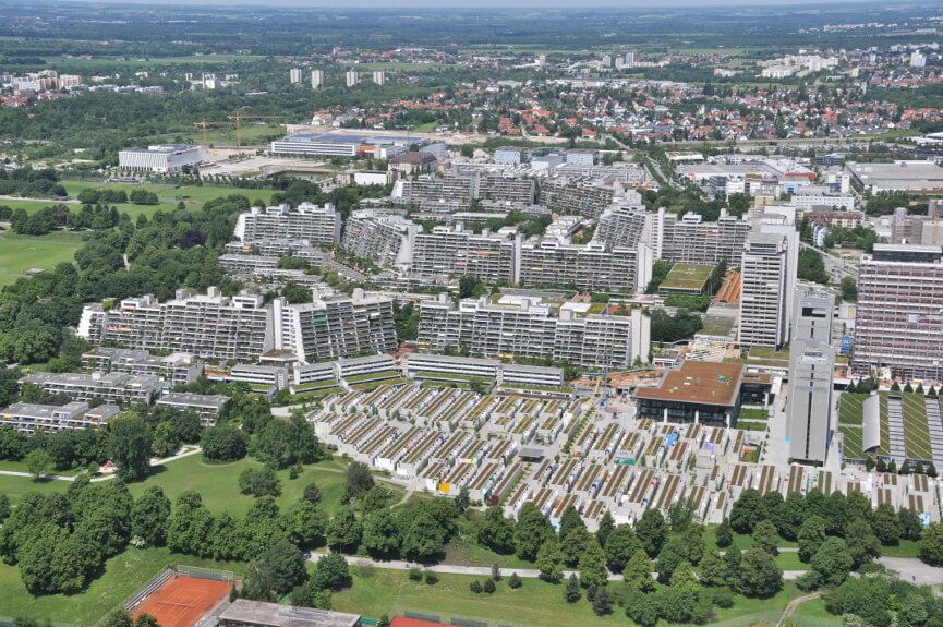 Das Olympische Dorf